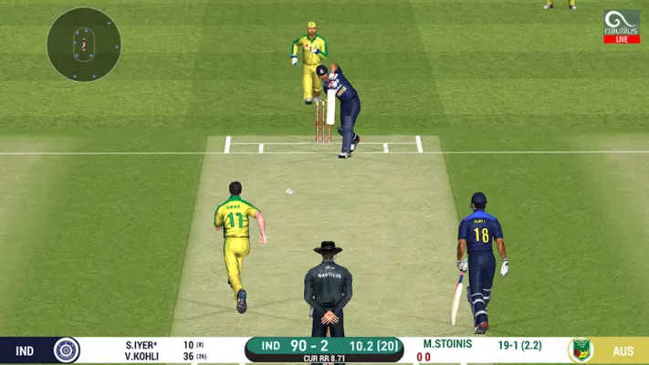 Real Cricket 20 android App screenshot 1